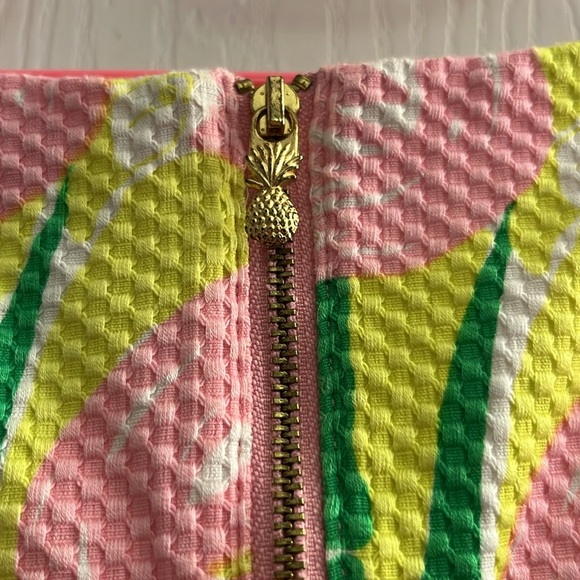 Lily Pulitzer Pink and Green Sheath Mini Dress (Girl’s XL 14-16) - Picture 8 of 9